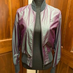 Puma Purple Iridescent Sports Jacket